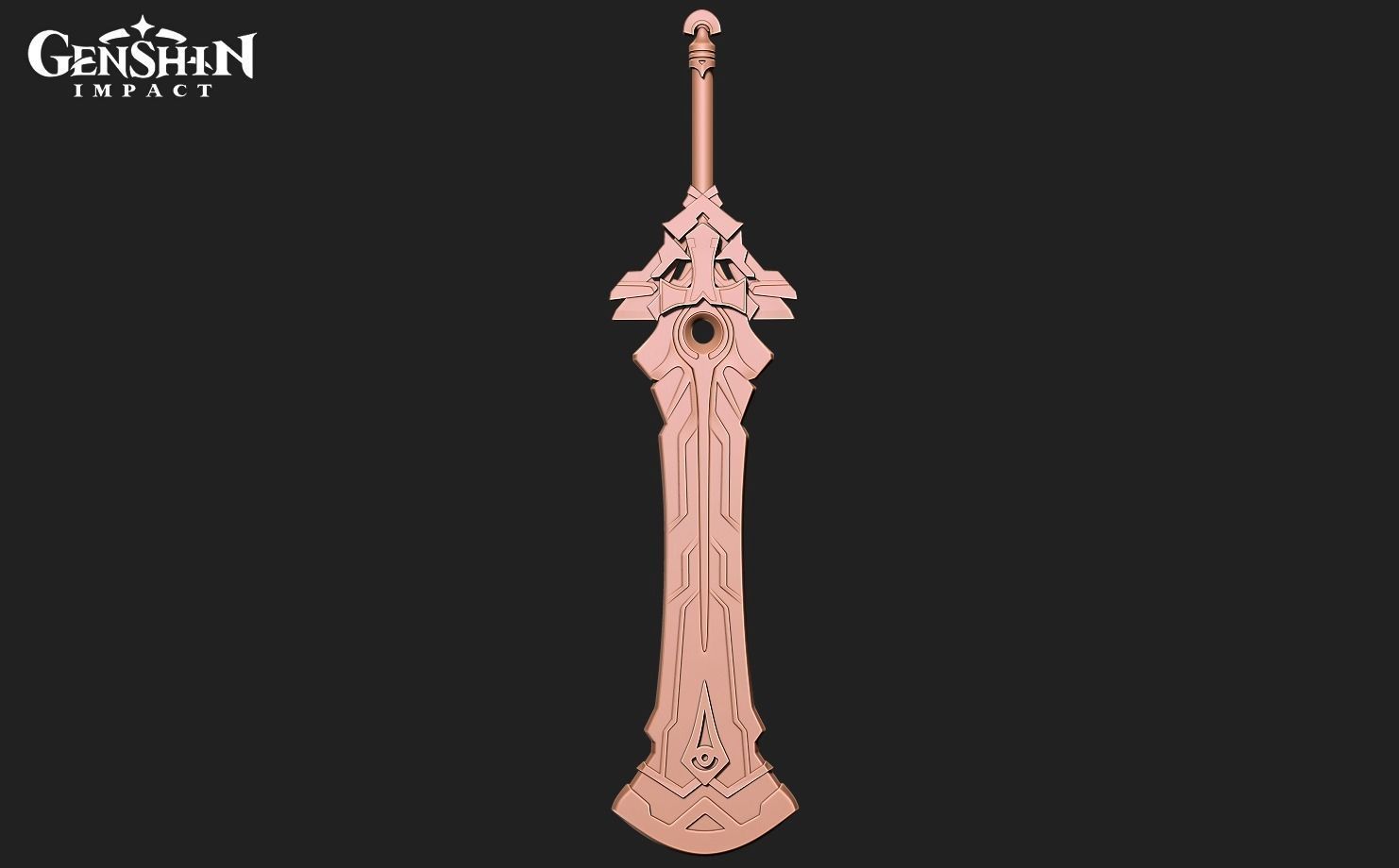 Genshin impact - Dehya Beacon of the Reed Sea 3D print model_1