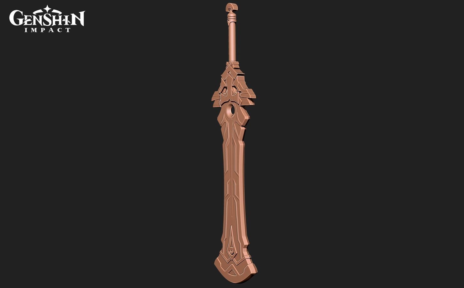 Genshin impact - Dehya Beacon of the Reed Sea 3D print model_2