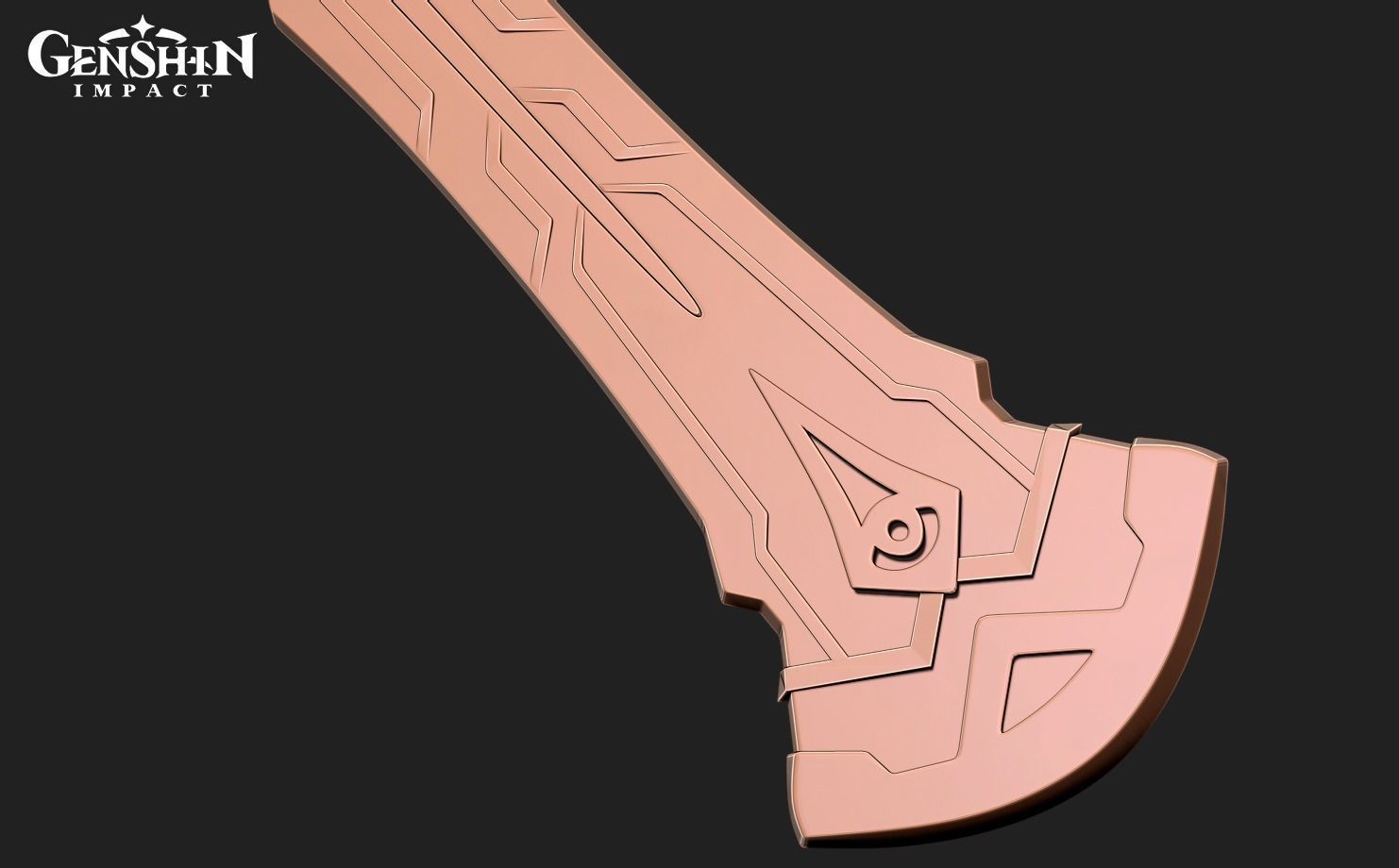 Genshin impact - Dehya Beacon of the Reed Sea 3D print model_8