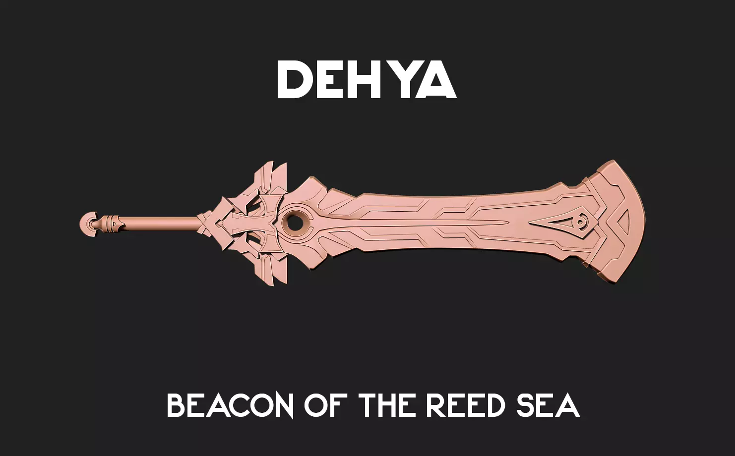 Genshin impact - Dehya Beacon of the Reed Sea 3D print model_0