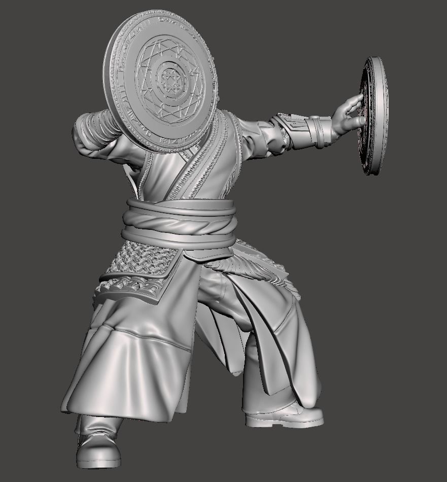 wong Chinese 3d action model 3D print model_4