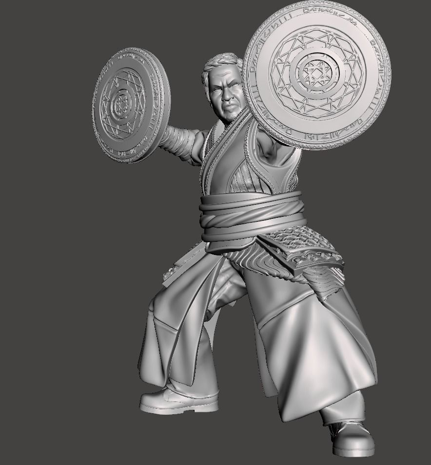 wong Chinese 3d action model 3D print model_1