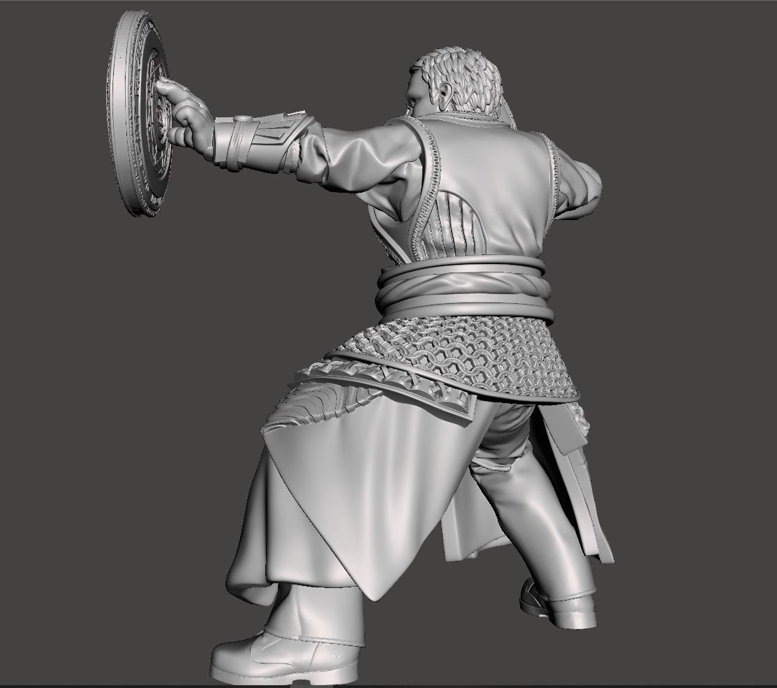 wong Chinese 3d action model 3D print model_2