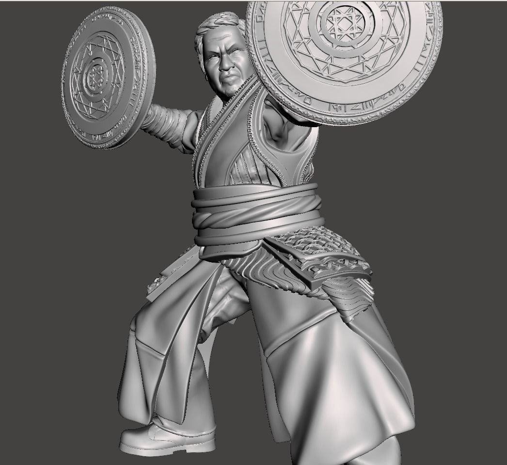 wong Chinese 3d action model 3D print model_5