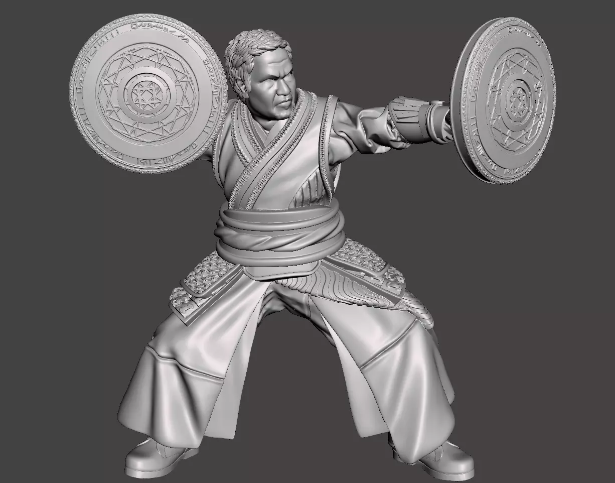 wong Chinese 3d action model 3D print model_0