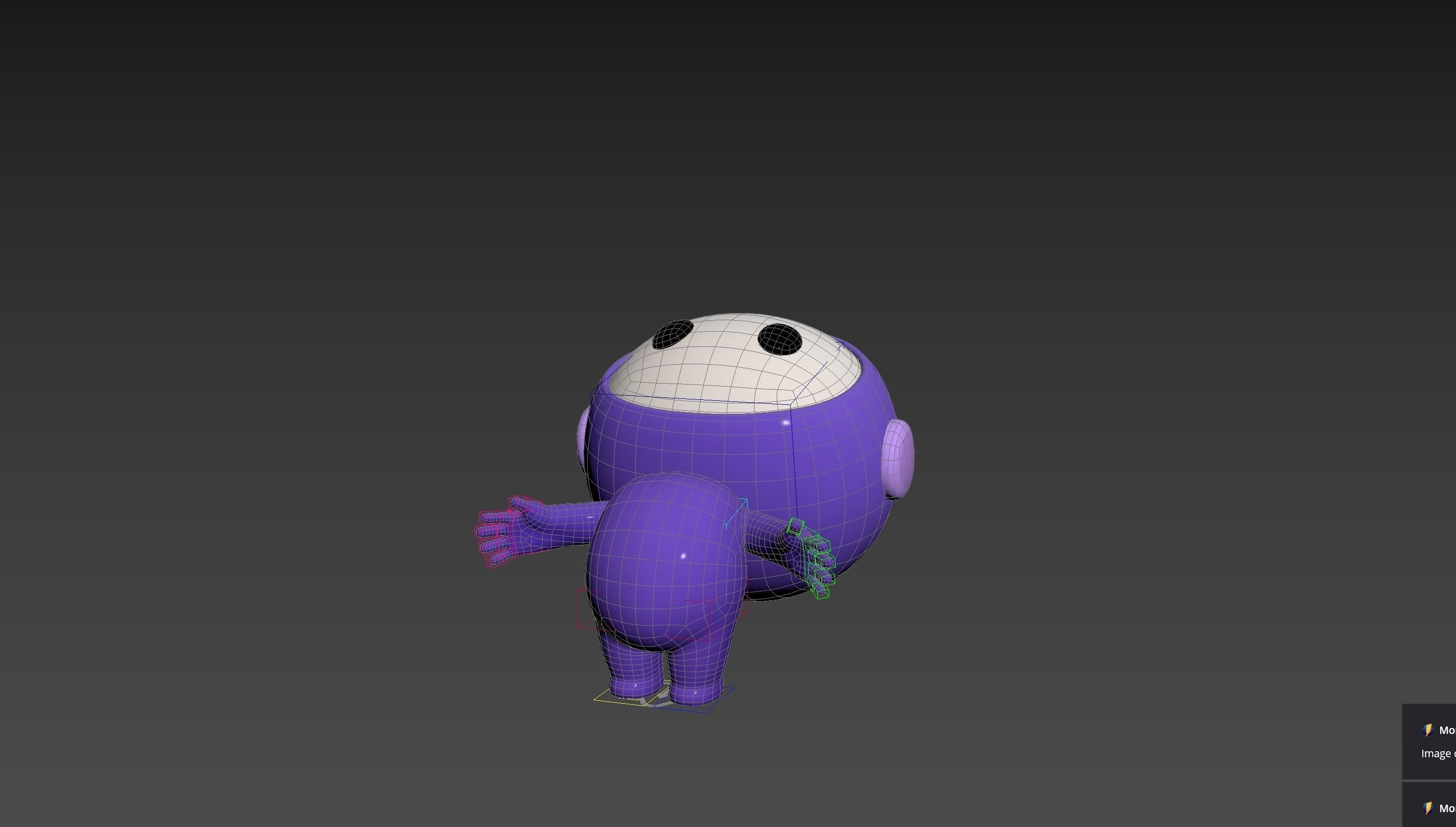 Character265 Rigged Mascot 3D model_25