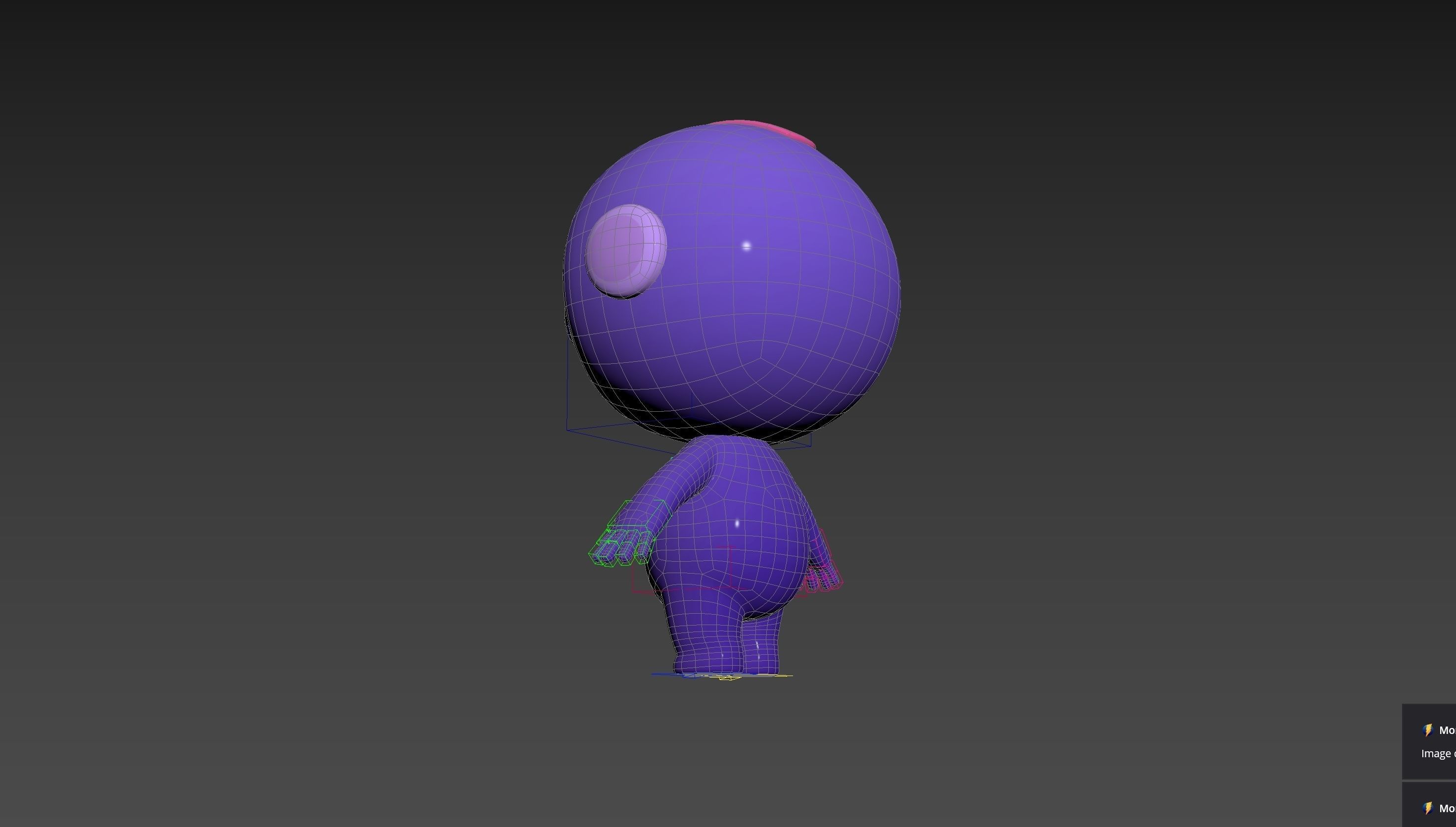 Character265 Rigged Mascot 3D model_33