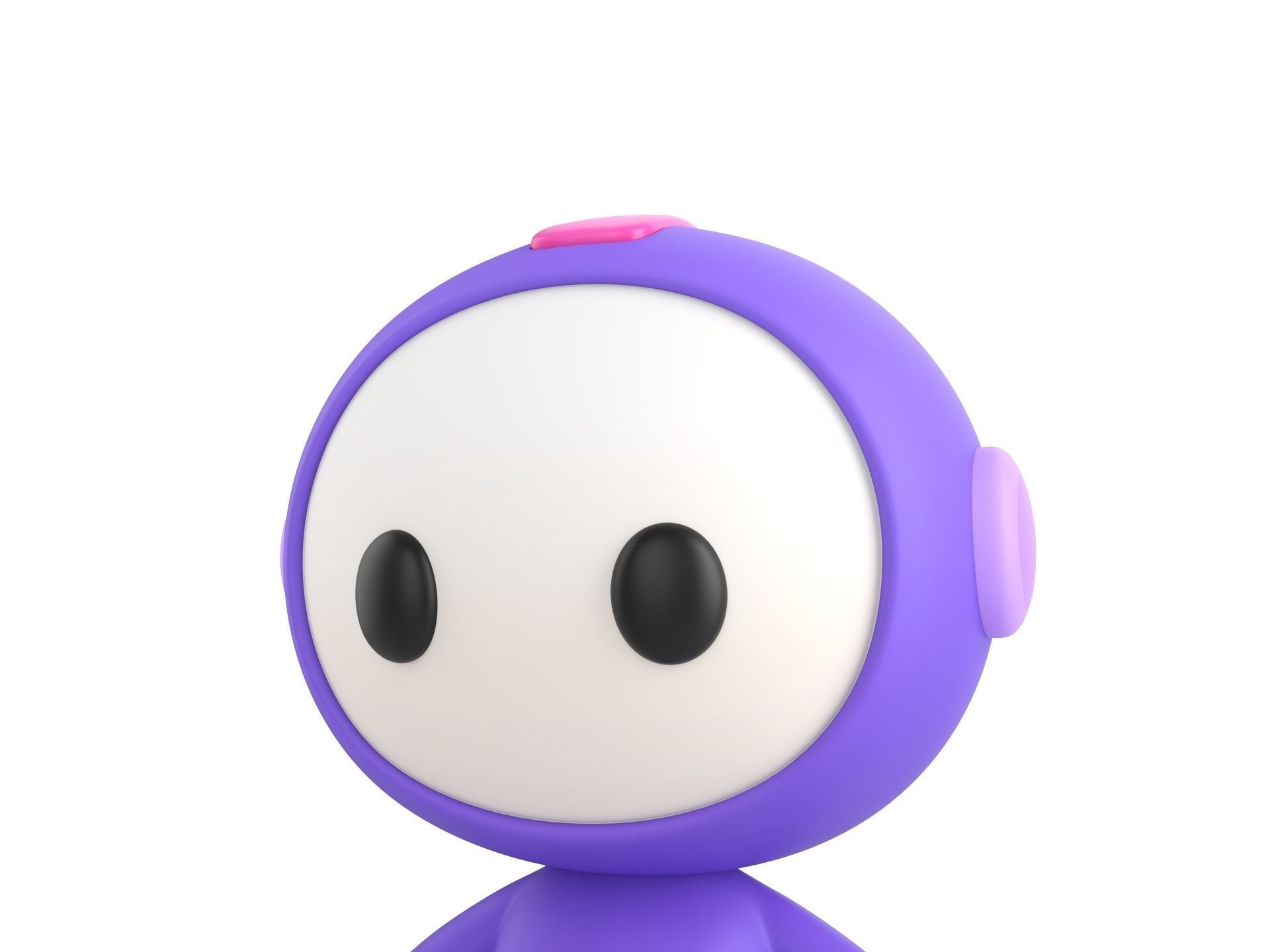 Character265 Rigged Mascot 3D model_14