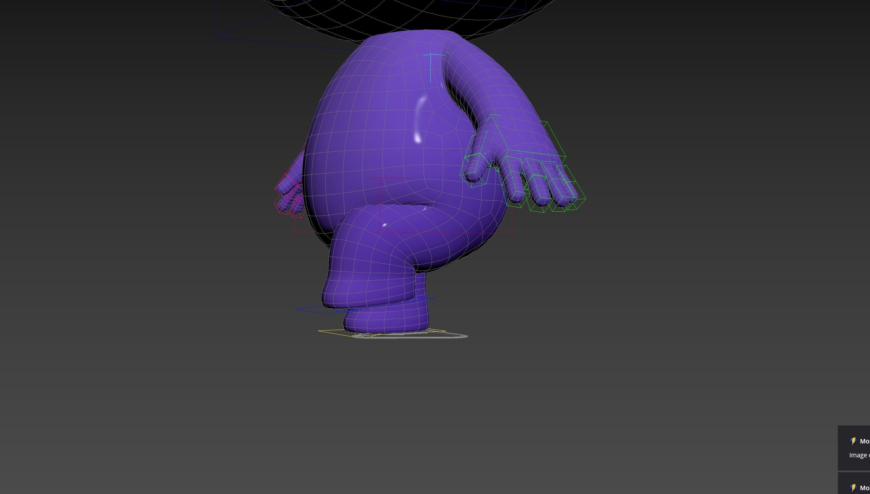 Character265 Rigged Mascot 3D model_26