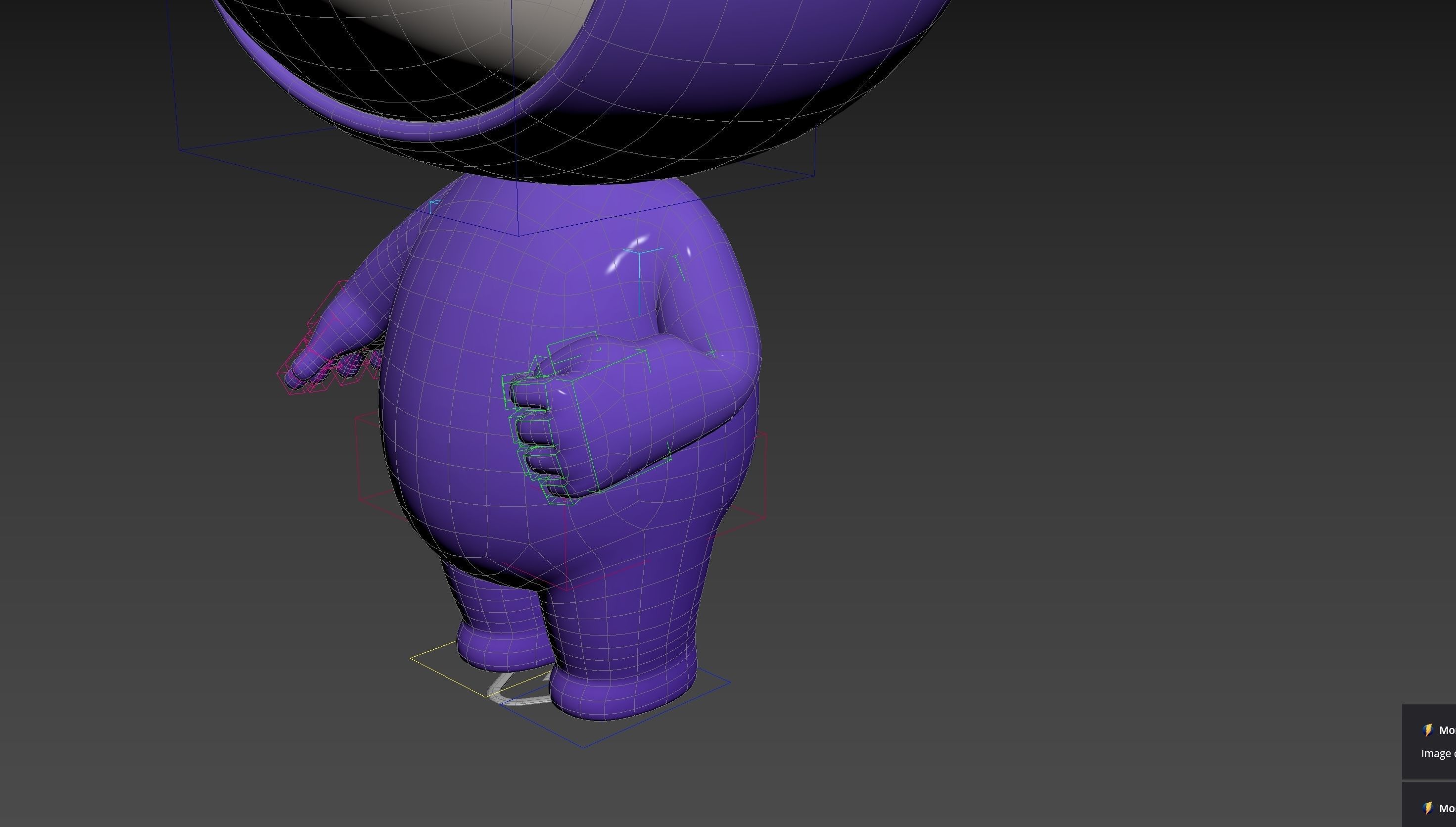 Character265 Rigged Mascot 3D model_24