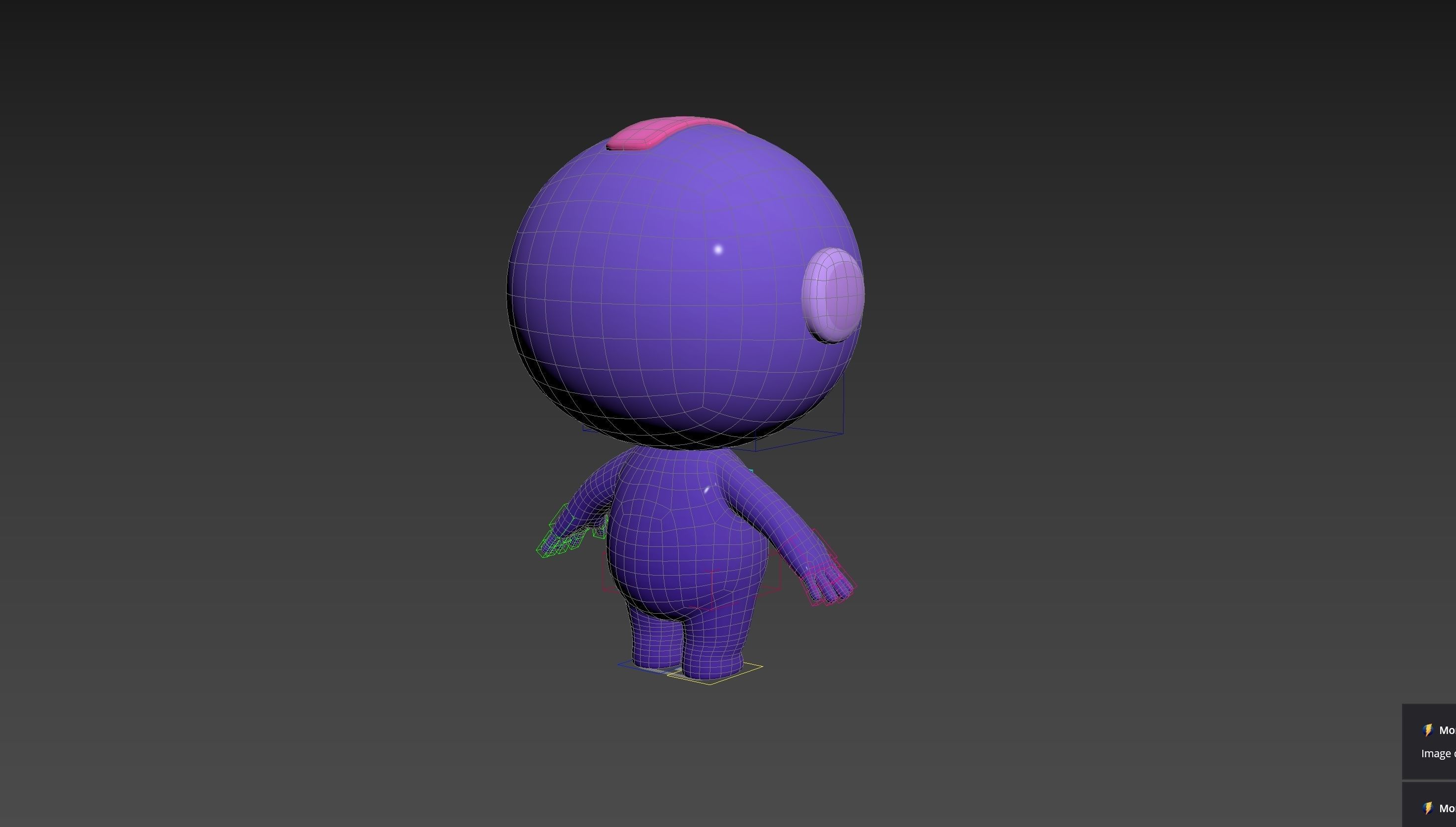 Character265 Rigged Mascot 3D model_31