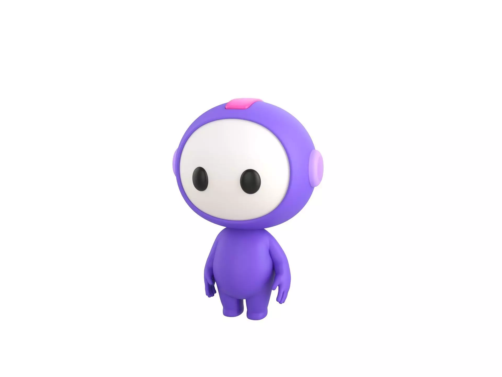 Character265 Rigged Mascot 3D model_0