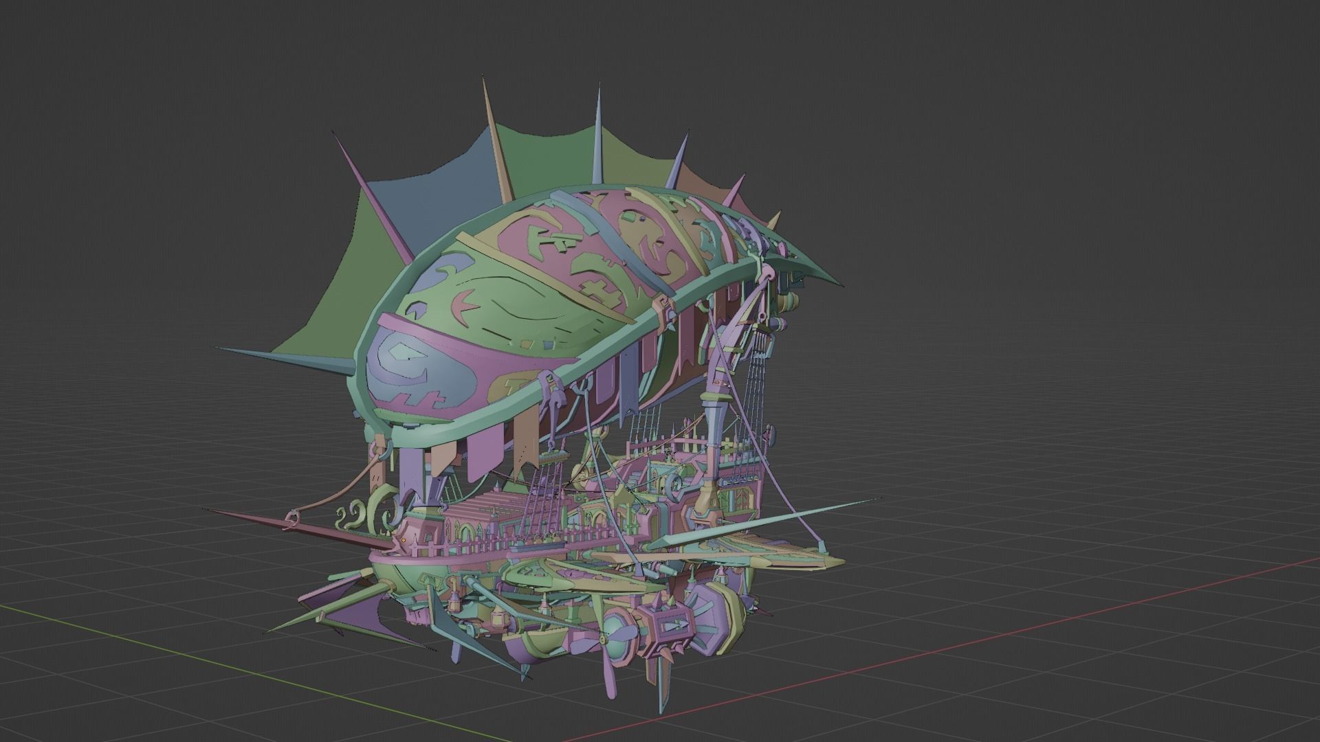 Chinese Voyager 3D model_18