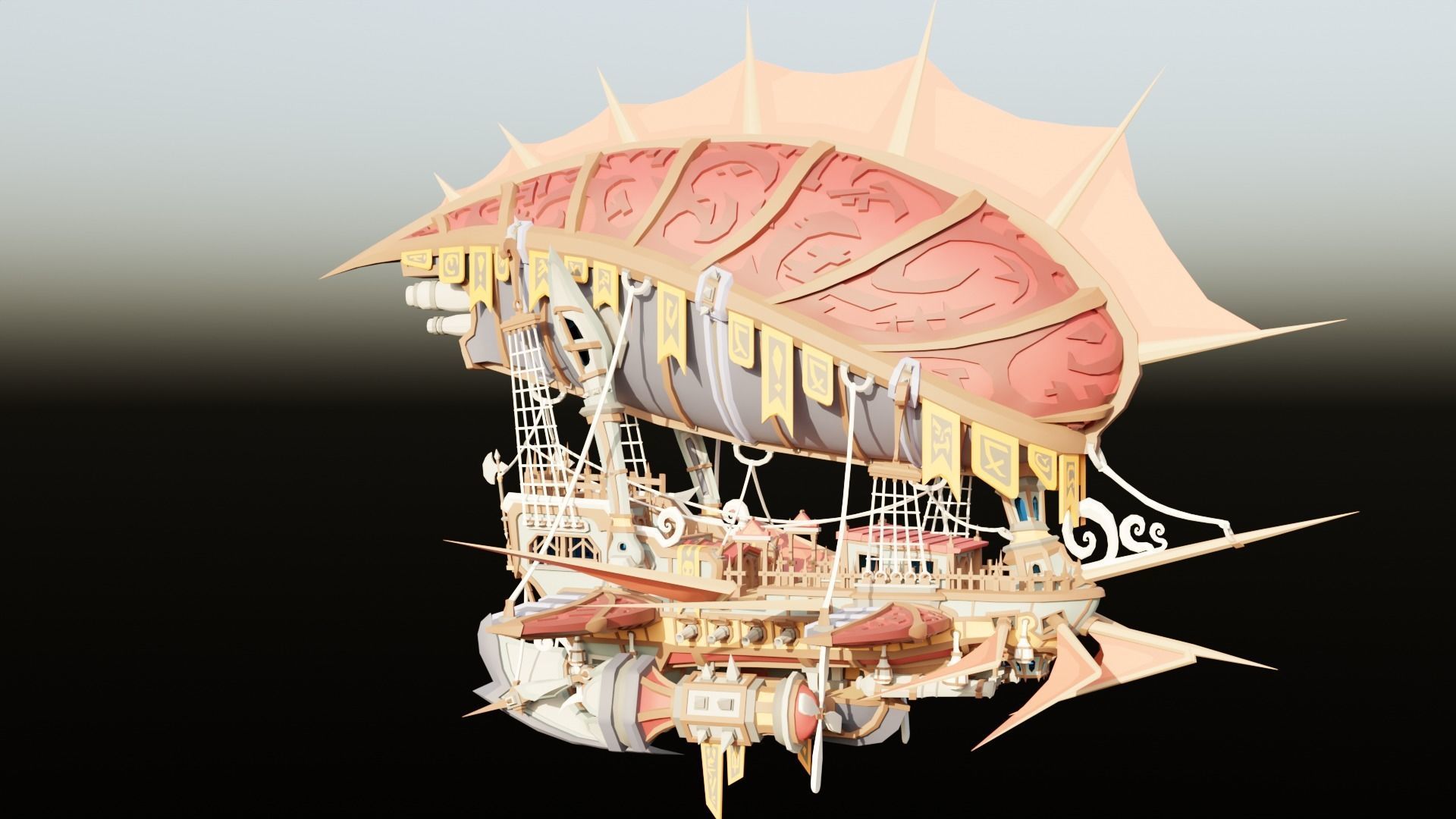 Chinese Voyager 3D model_2