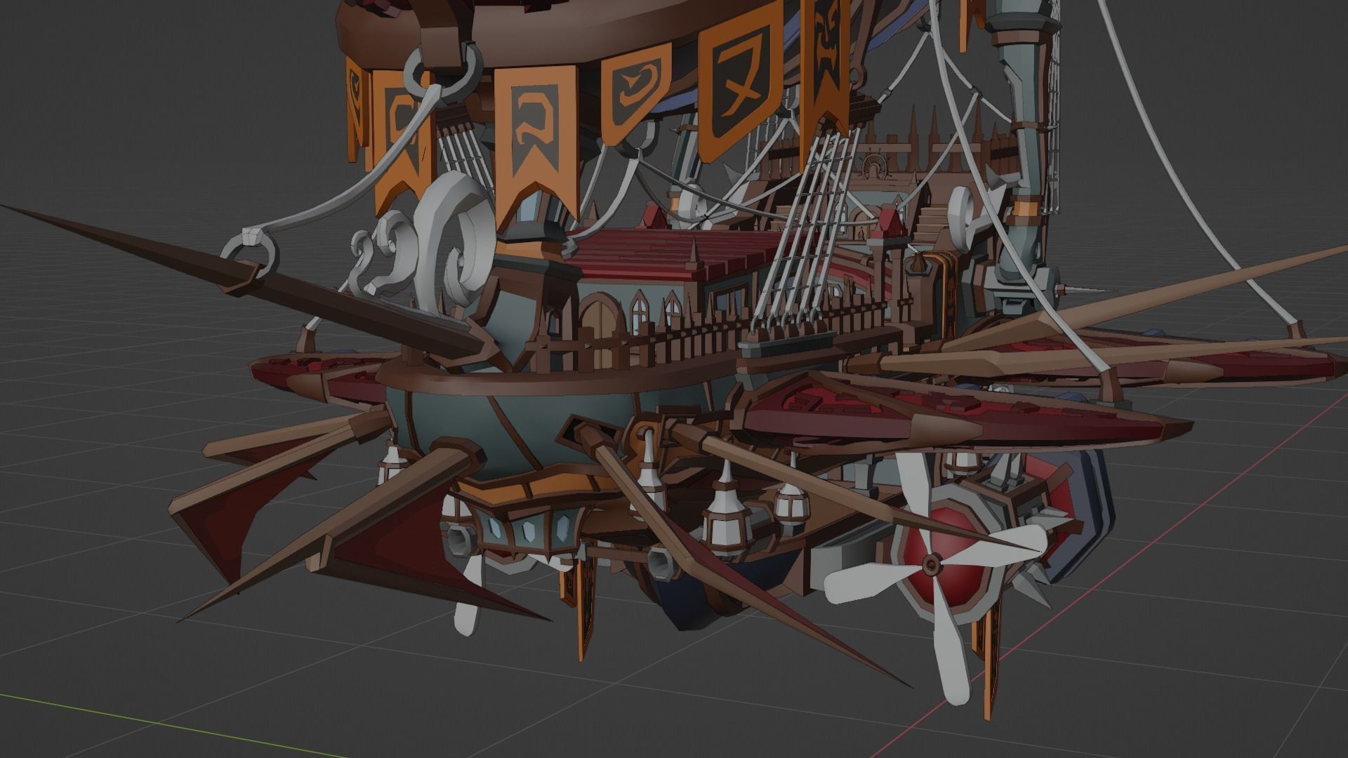 Chinese Voyager 3D model_13