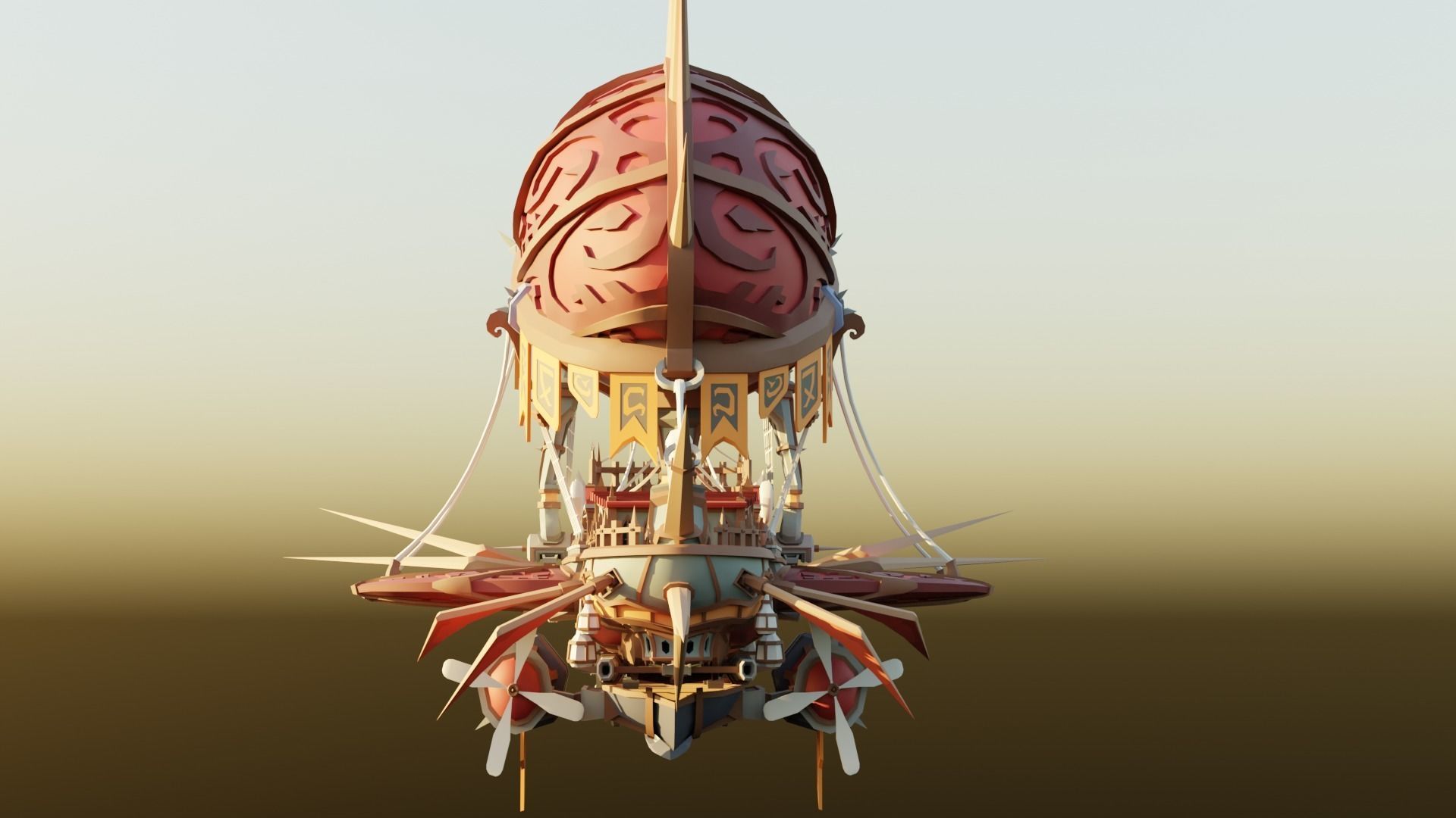 Chinese Voyager 3D model_11