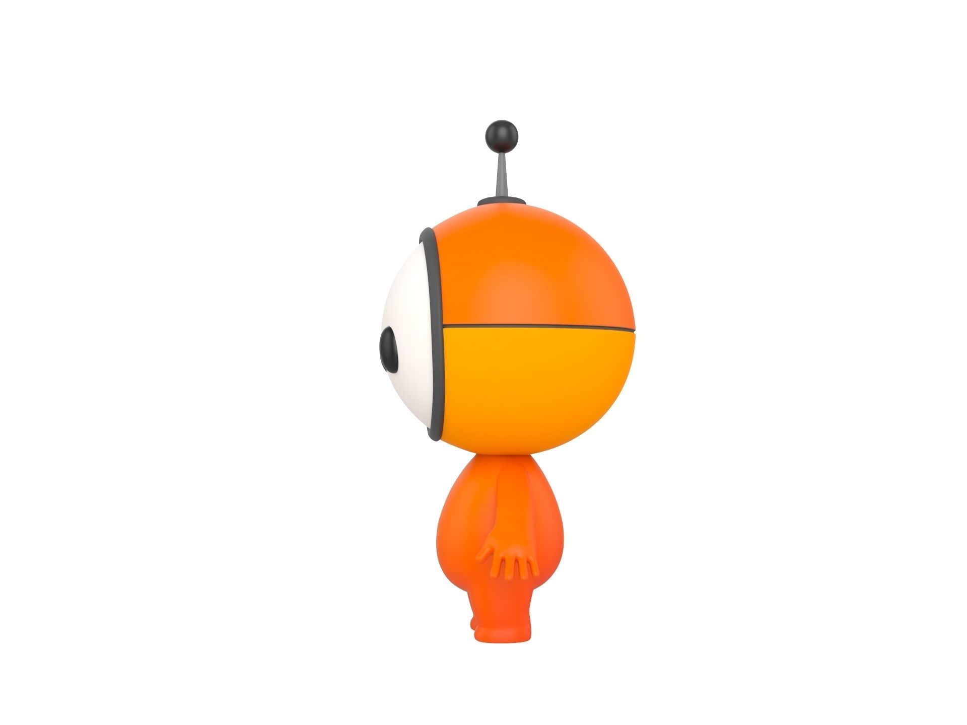 Character266 Rigged Mascot 3D model_13