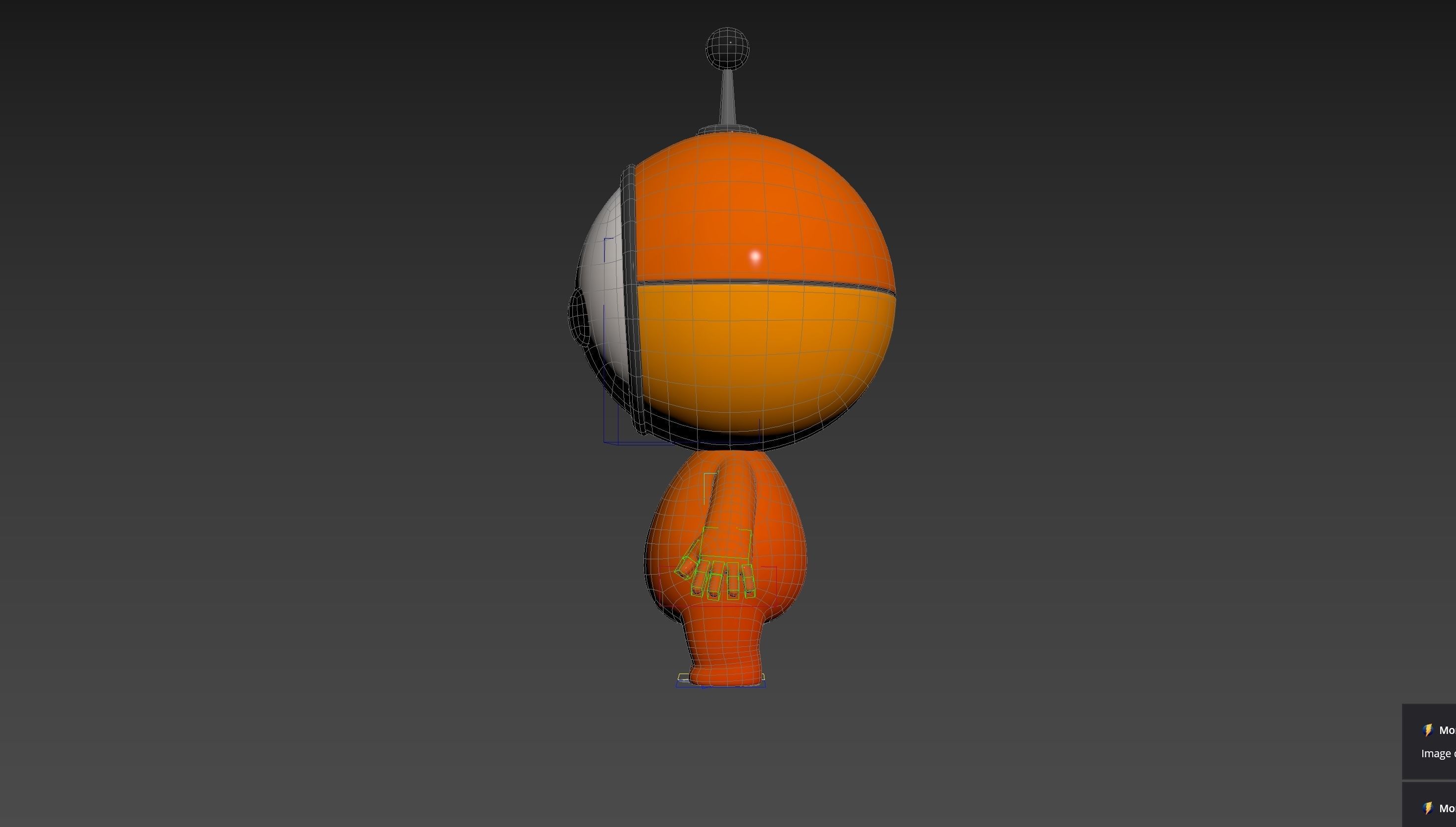 Character266 Rigged Mascot 3D model_34