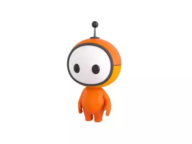 Character266 Rigged Mascot 3D model Character266 Rigged Mascot 3D model