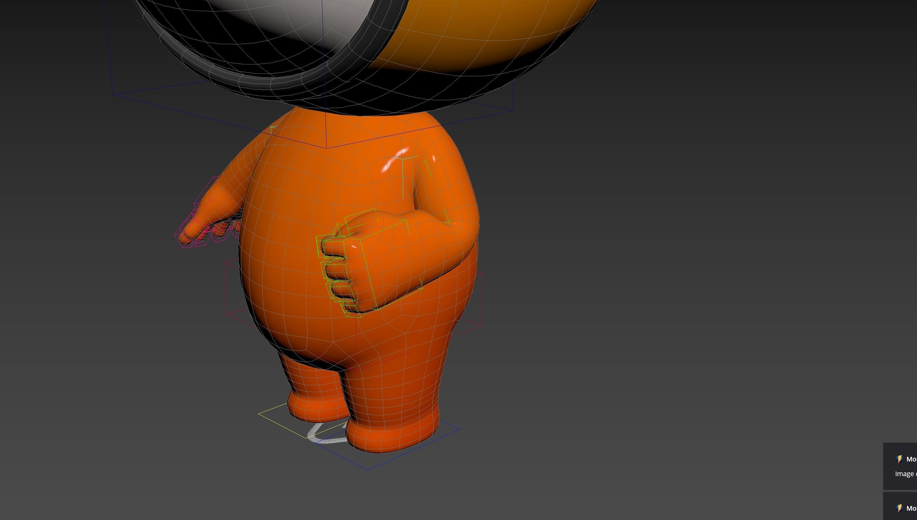 Character266 Rigged Mascot 3D model_24