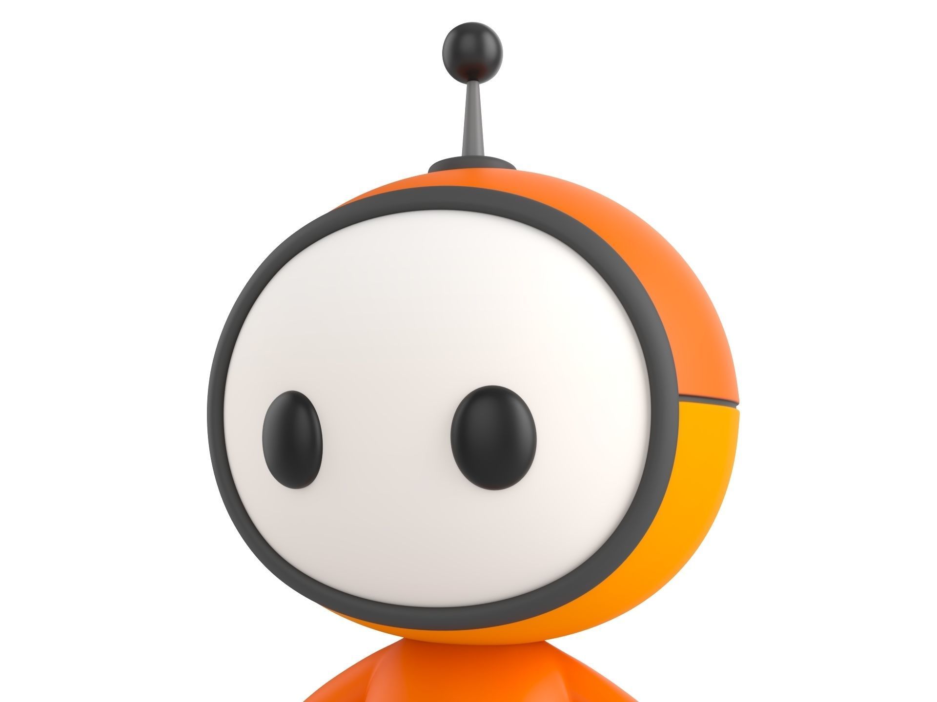 Character266 Rigged Mascot 3D model_14