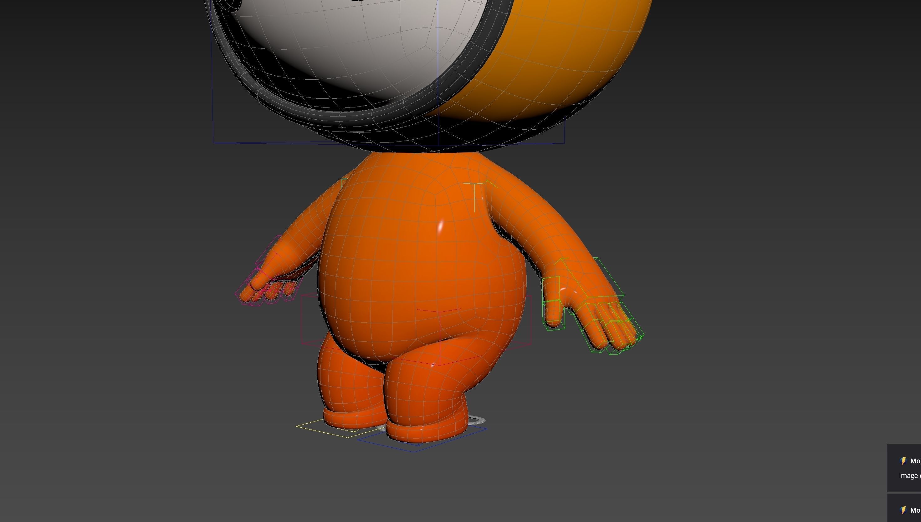 Character266 Rigged Mascot 3D model_27