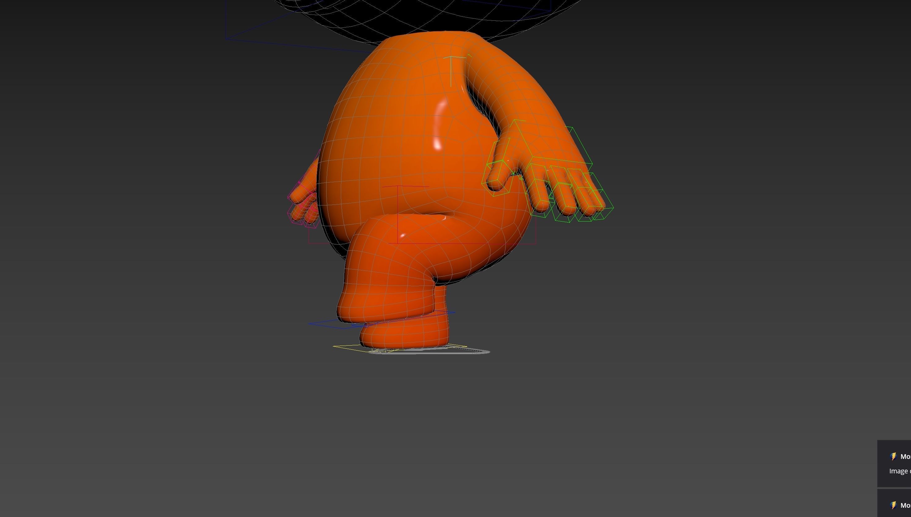 Character266 Rigged Mascot 3D model_26