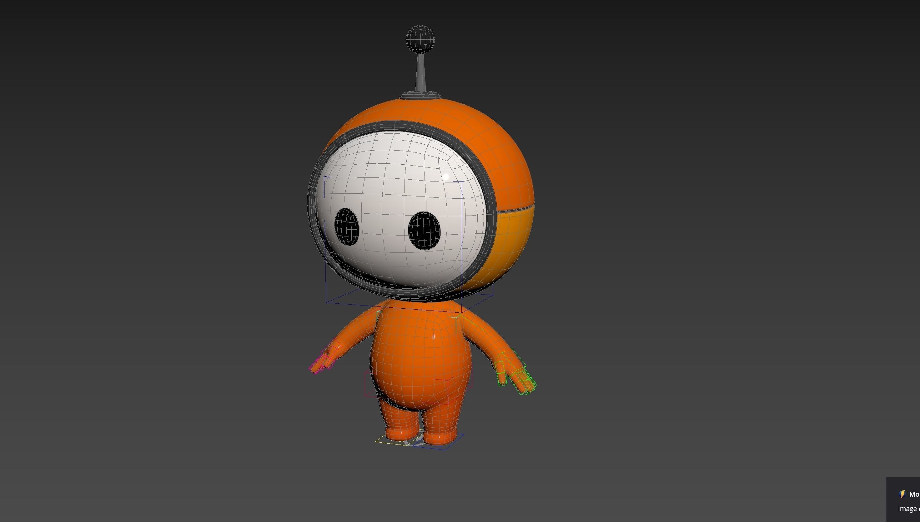 Character266 Rigged Mascot 3D model_37