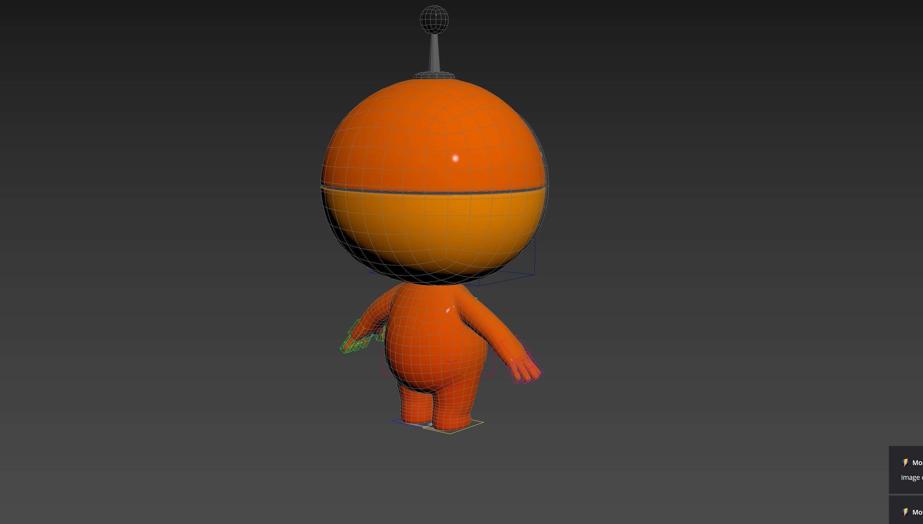 Character266 Rigged Mascot 3D model_31