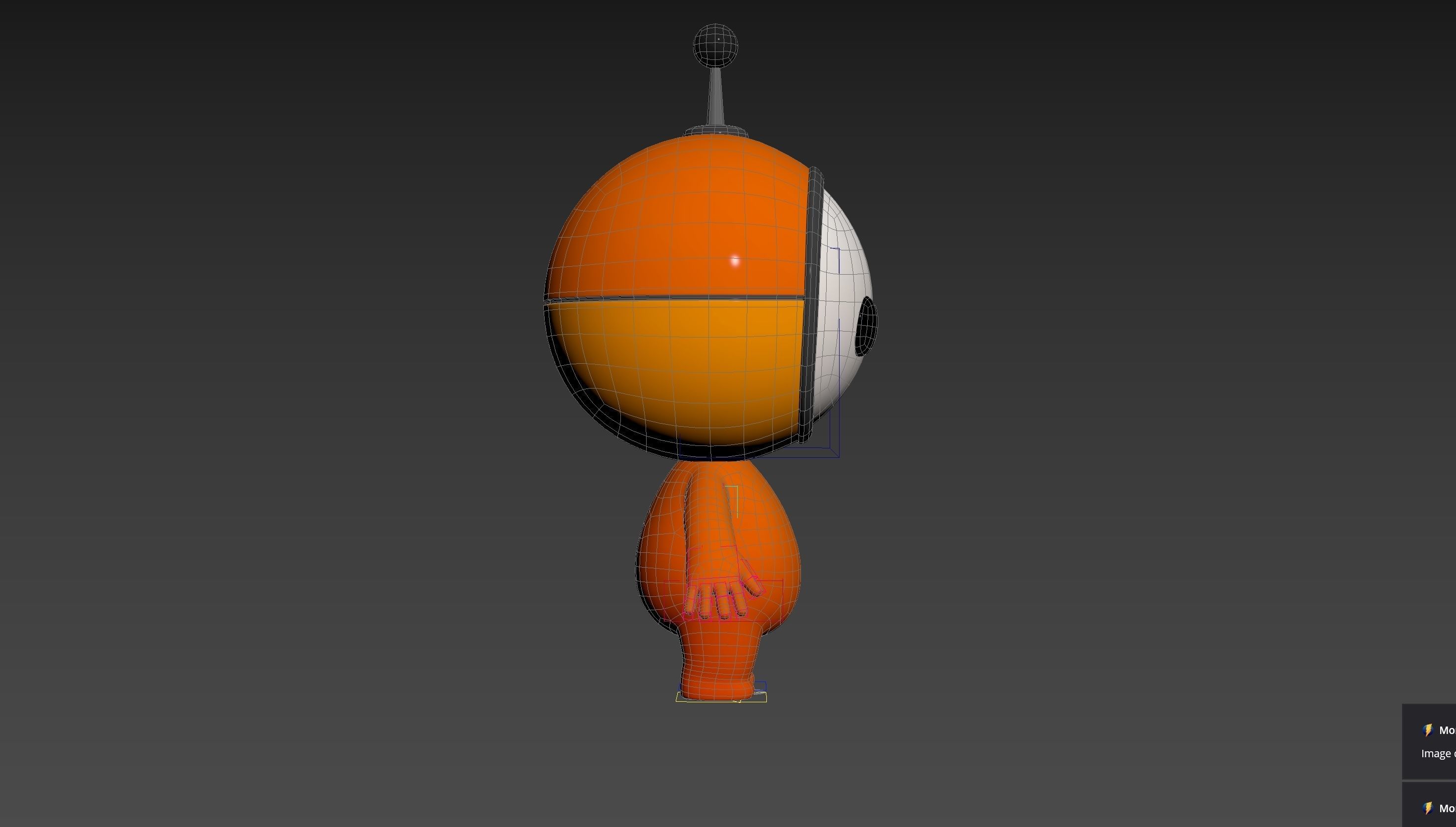 Character266 Rigged Mascot 3D model_30