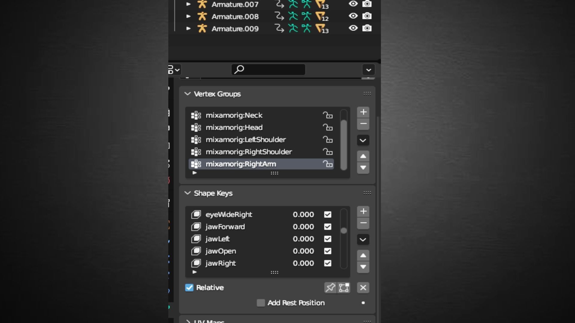African Male Characters Pack Low-poly 3D model_31
