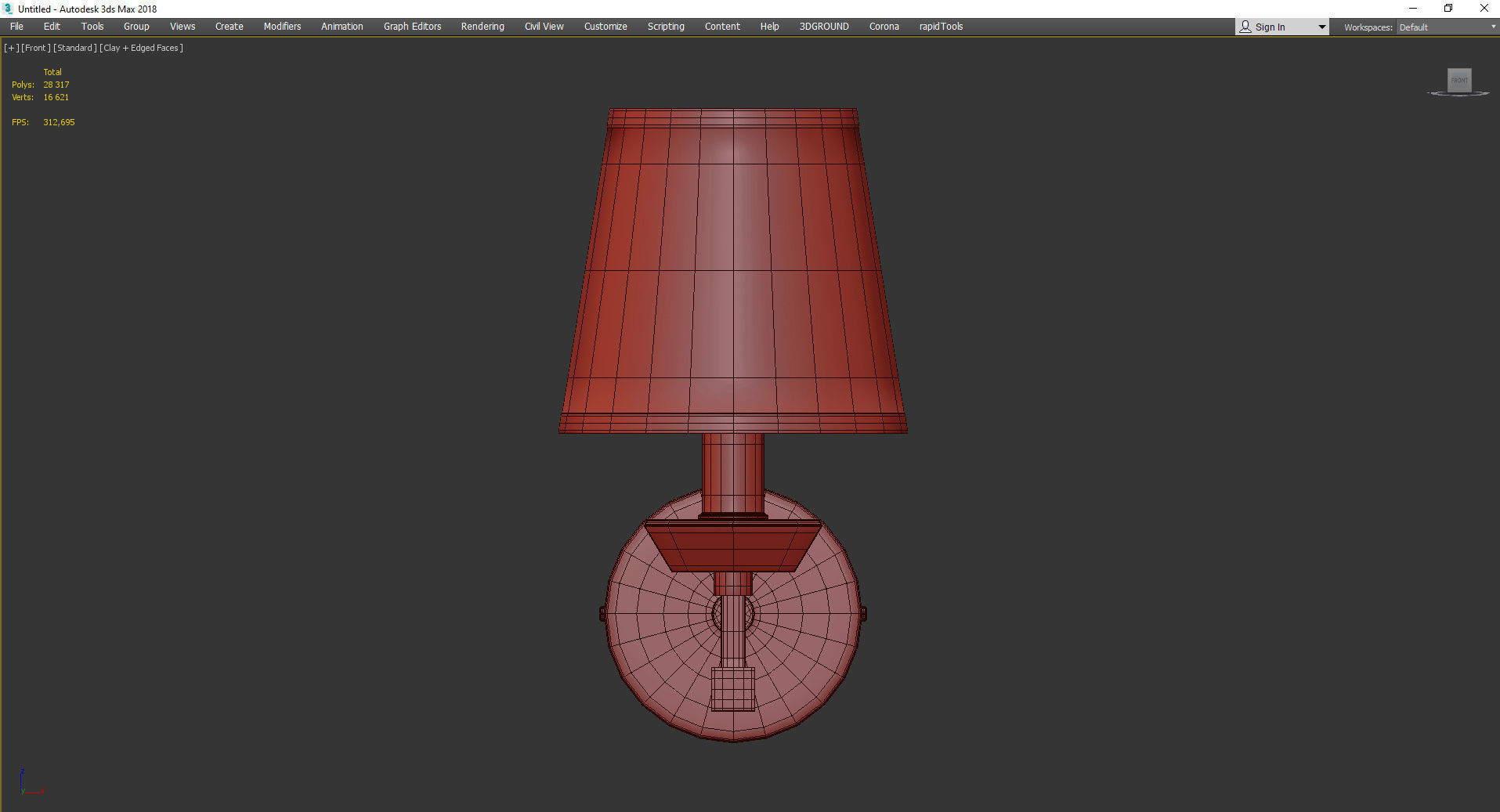 Maytoni Beira Low-poly 3D model_2