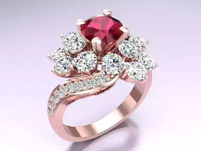 Diamond Ring - Womens Rings - N460