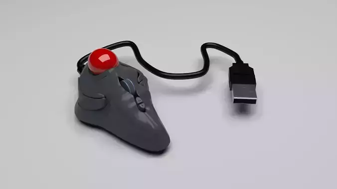 Trackball 3D model