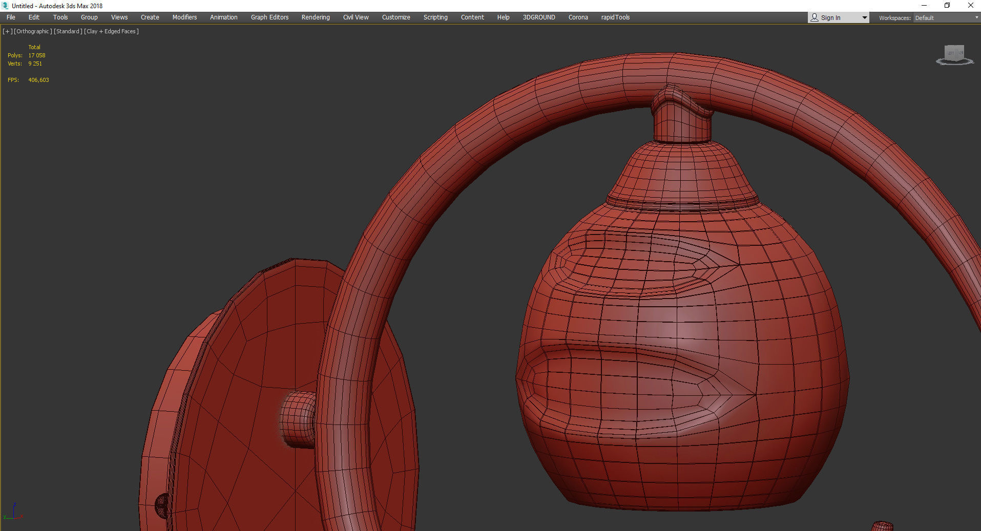 Mantra Loop Low-poly 3D model_4