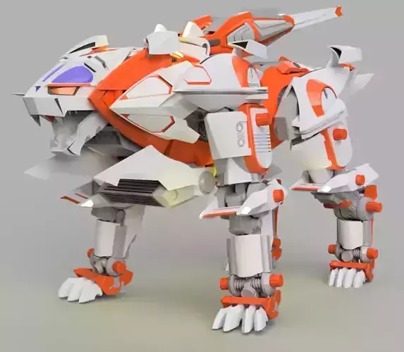Victroy Liger - Zoids 3D model kit