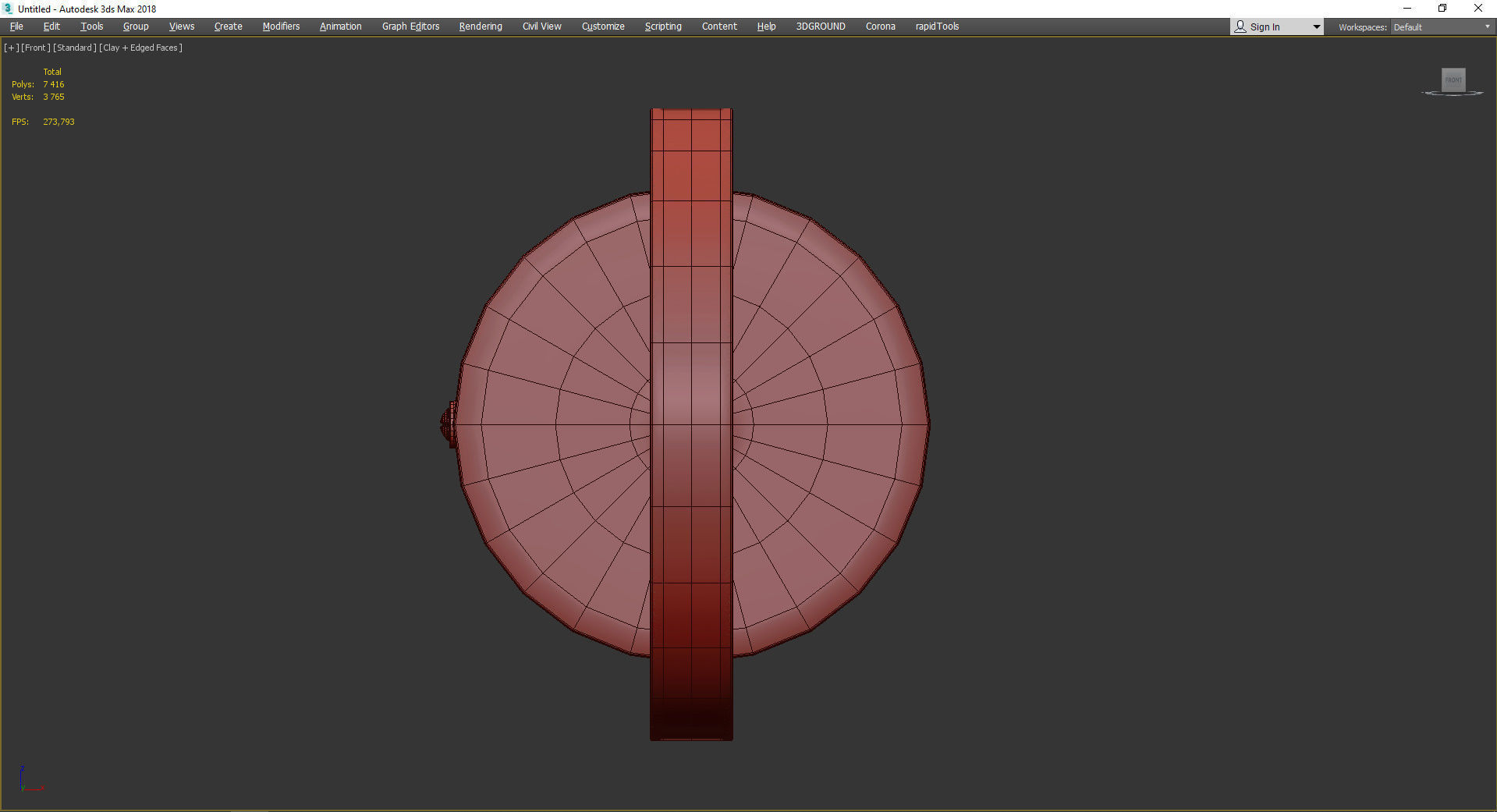 Ambrella Sota Low-poly 3D model_2
