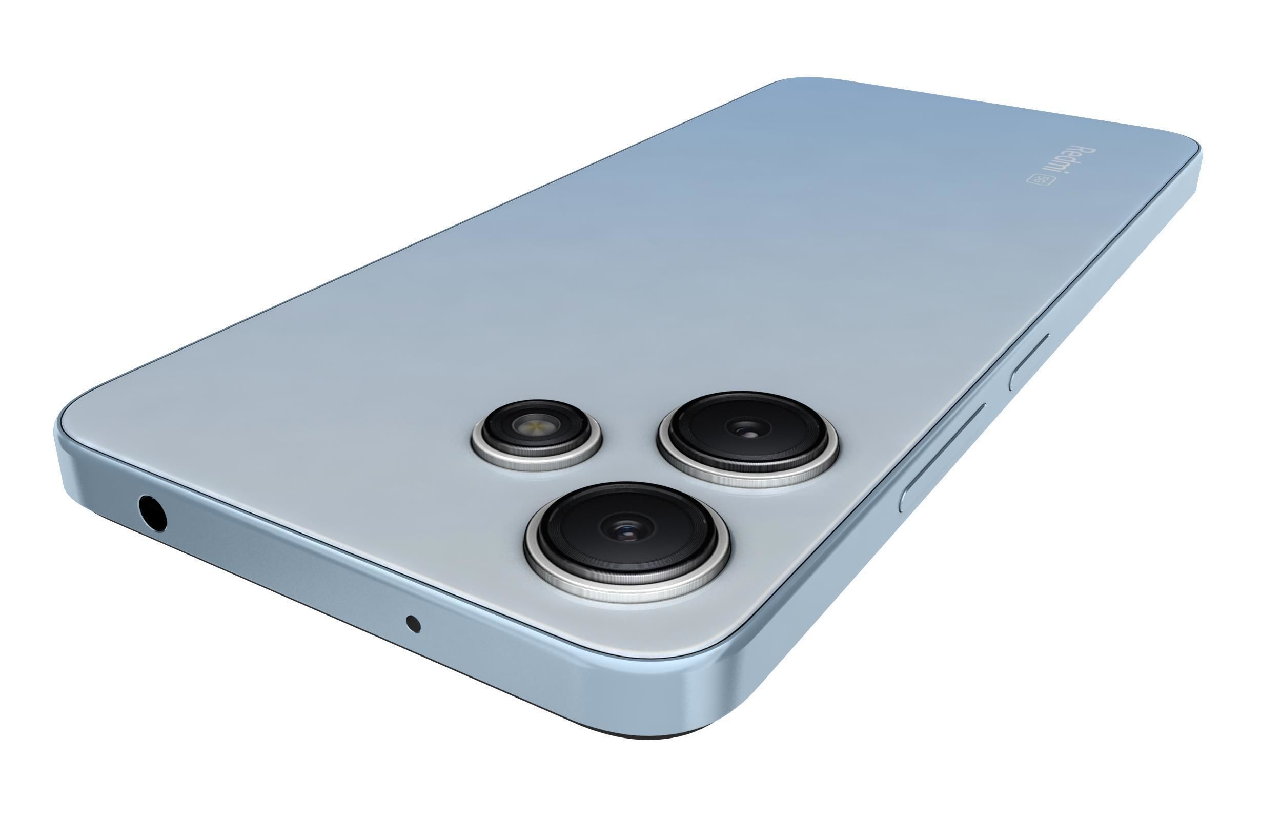 Xiaomi Redmi 12 5G Blue 3D model_15