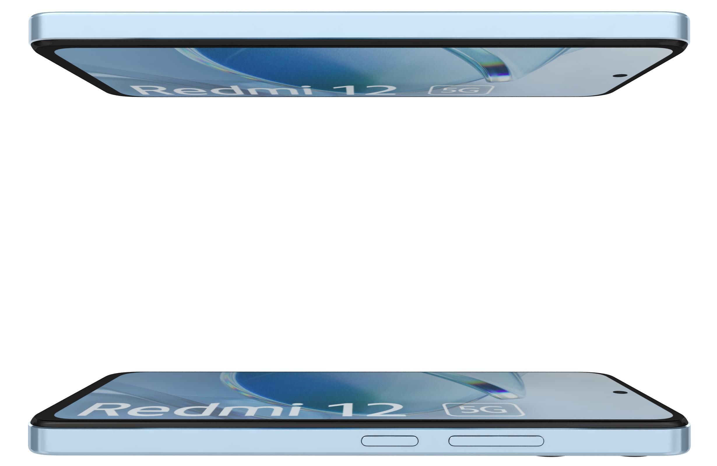 Xiaomi Redmi 12 5G Blue 3D model_9