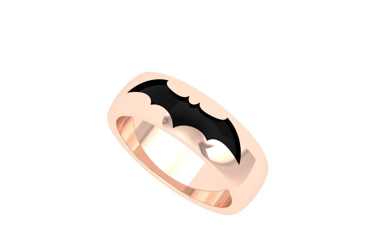Batman Ring 3D print model_3