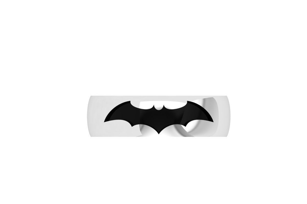 Batman Ring 3D print model_5