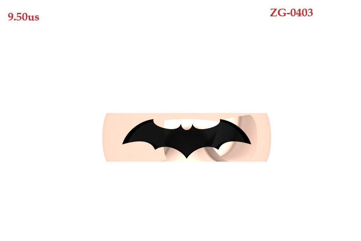 Batman Ring 3D print model_4