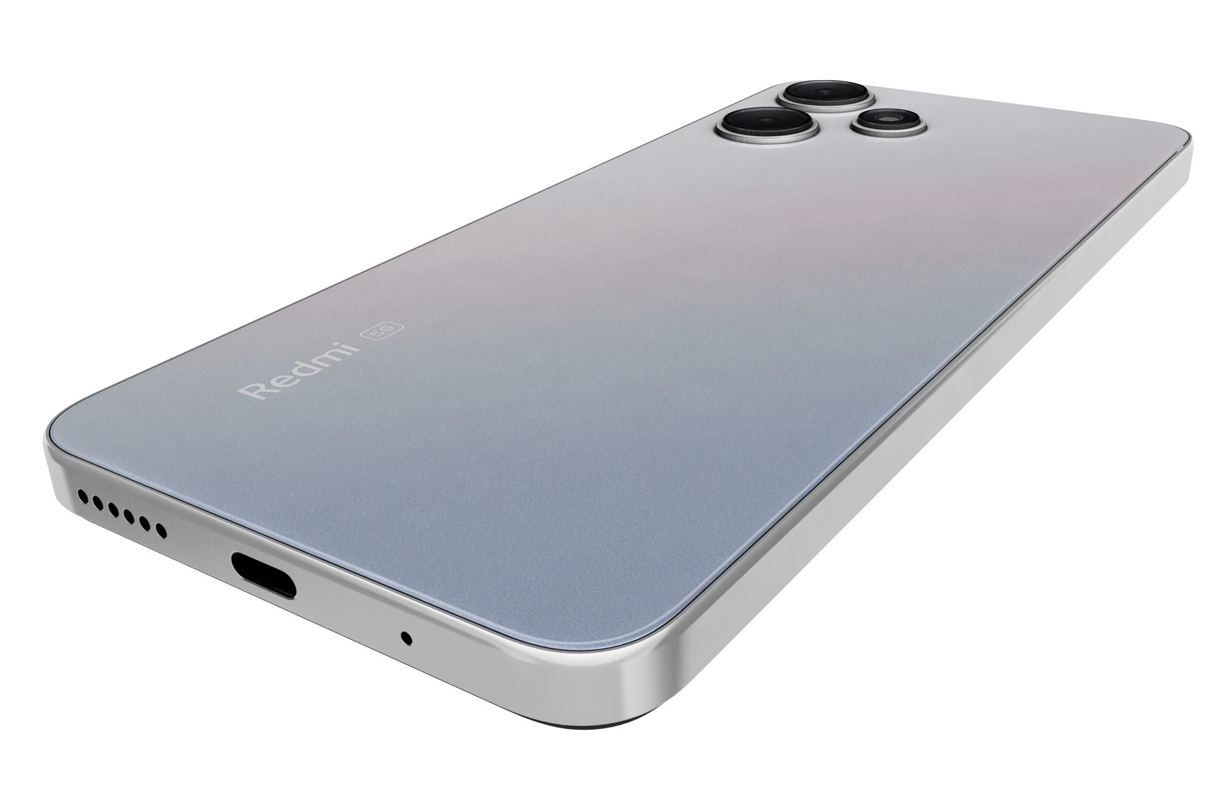 Xiaomi Redmi 12 5G White 3D model_14