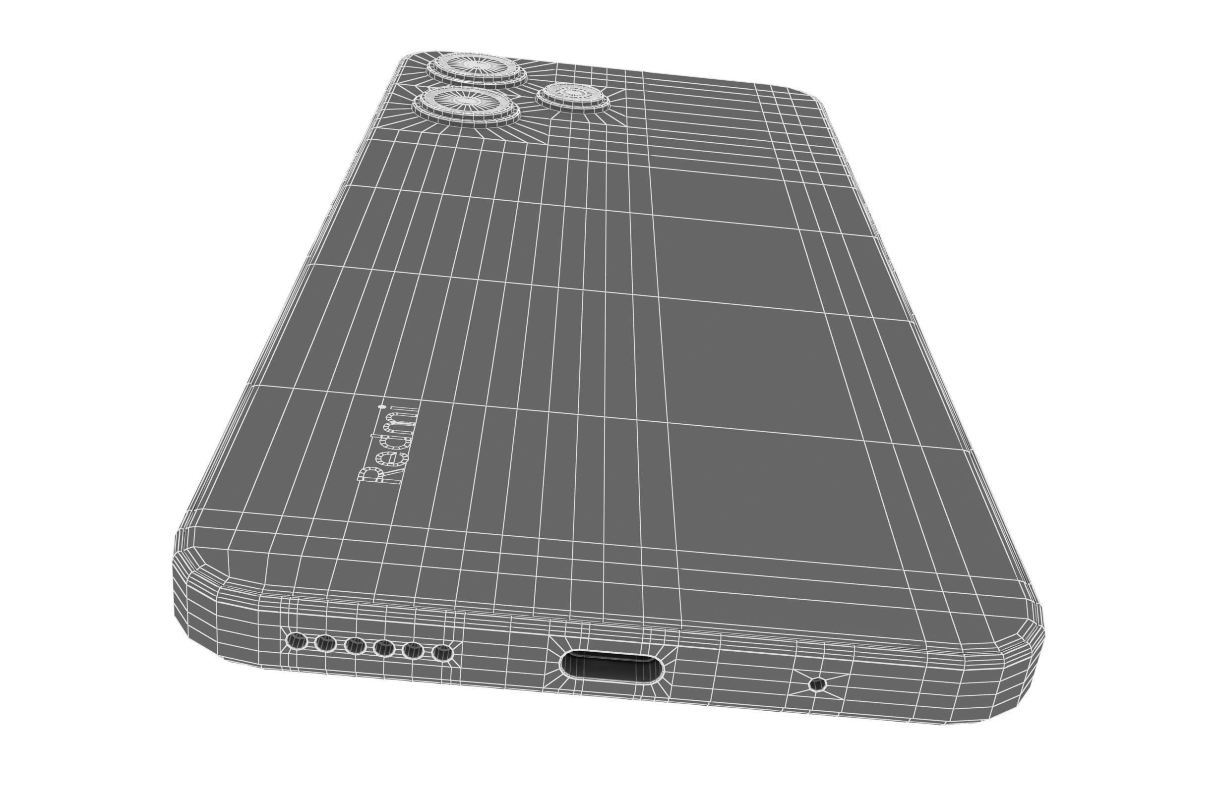 Xiaomi Redmi 12 5G White 3D model_21