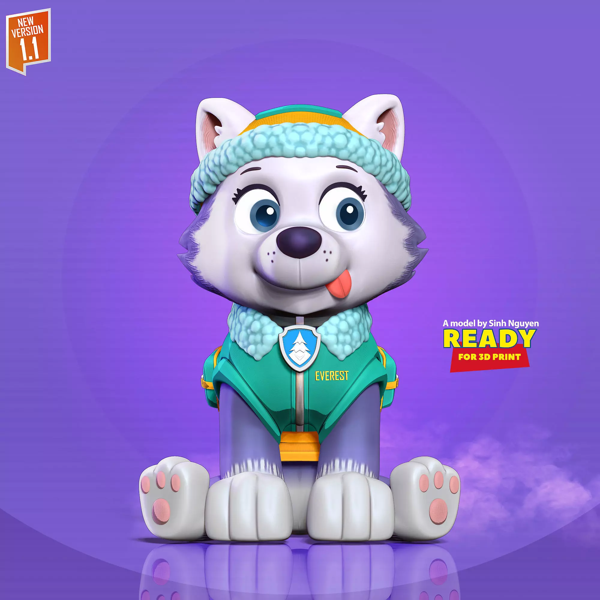 Everest - Paw Patrol 3D print model_0
