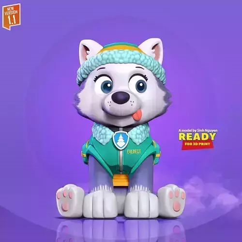 Everest - Paw Patrol 3D print model