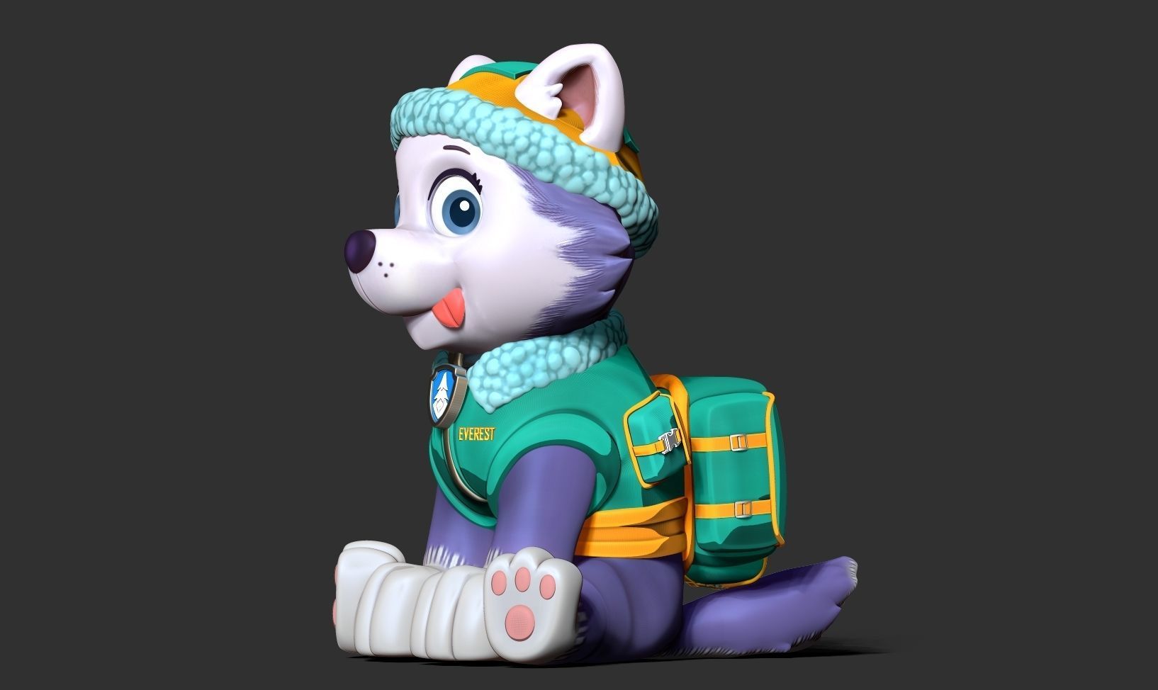 Everest - Paw Patrol 3D print model_11