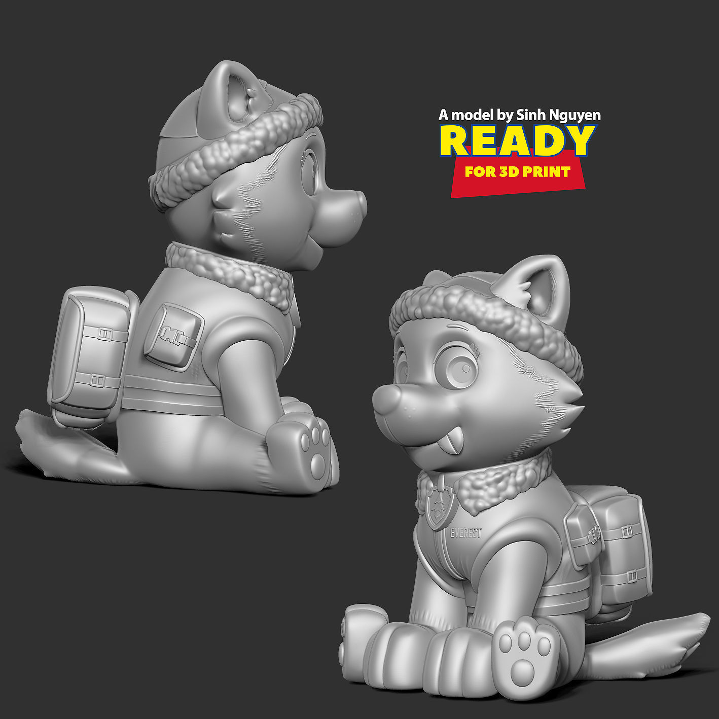 Everest - Paw Patrol 3D print model_3