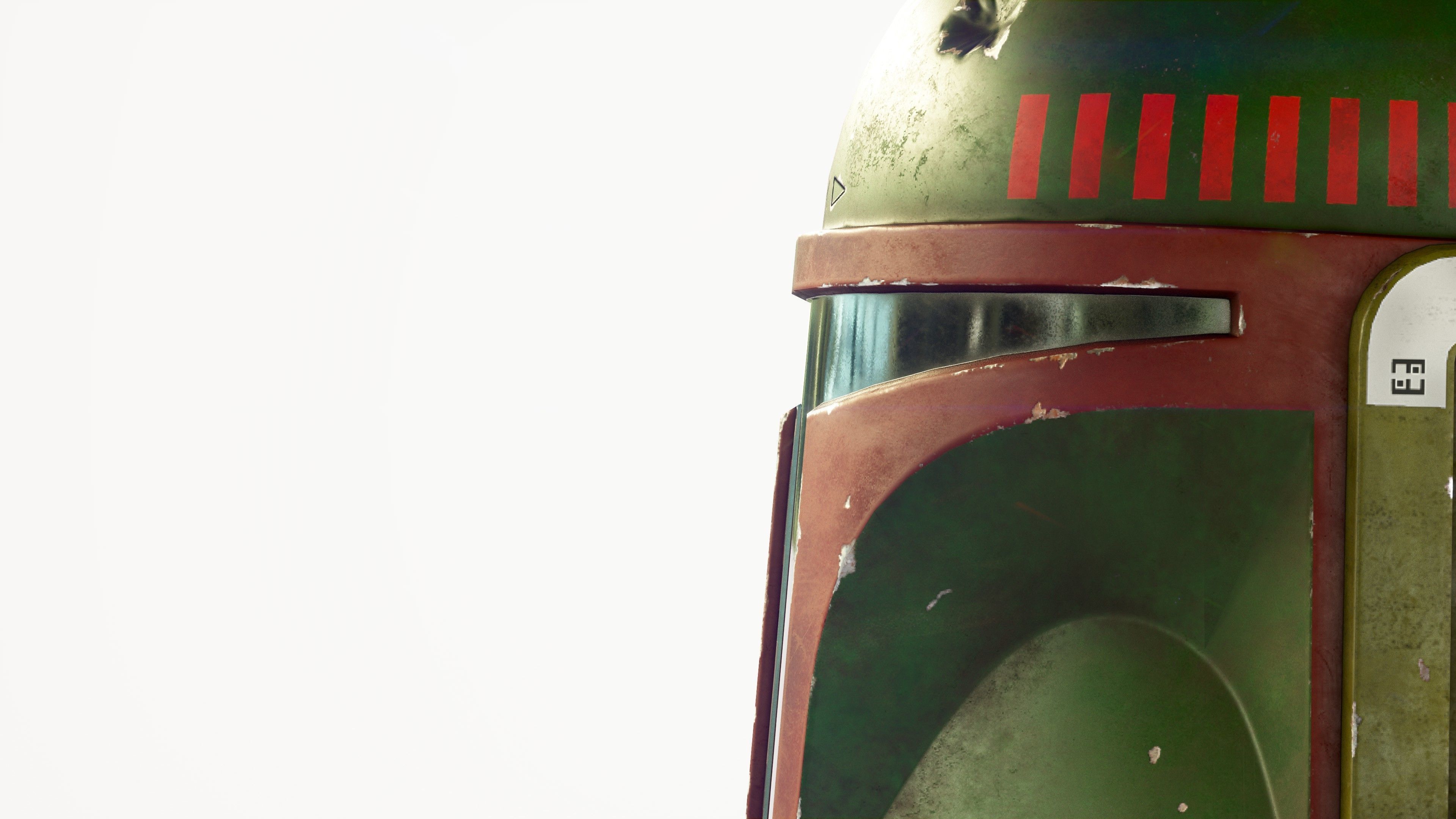 Boba Fett helmet Low-poly 3D model_9