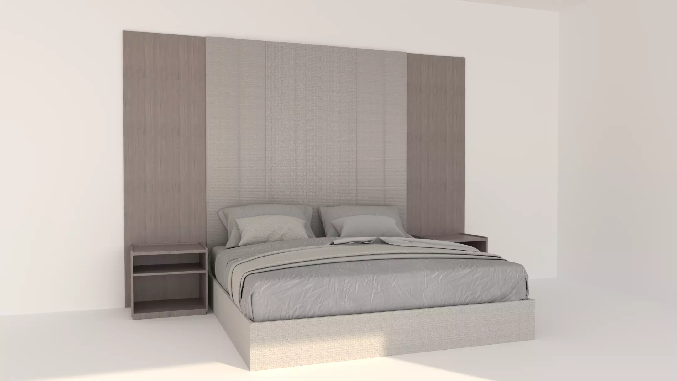 MASTER BED SET 3D model_0
